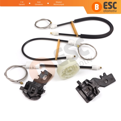 Nissan Qashqai MK1 J10 2006-2013 80771JD000 İçin Elektrikli Ön Sol Cam Kriko Tamir Seti