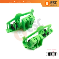 BMW 3 E90 E91 2004-2012 4/5 Kapı 1 E87 2003-2012 5-Kapı İçin Arka Sağ ve Sol Cam Kriko Tamir Klipsi