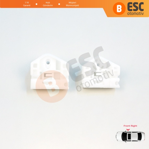 Renault Kangoo MK2 FW KW 2007-2021 Citan W415 807207012R İçin Ön Sağ Cam Kriko Tamir Klipsi A+B