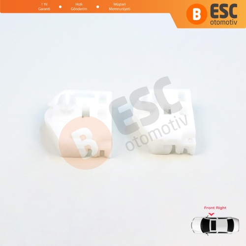 Renault Kangoo MK2 FW KW 2007-2021 Citan W415 807207012R İçin Ön Sağ Cam Kriko Tamir Klipsi A+B