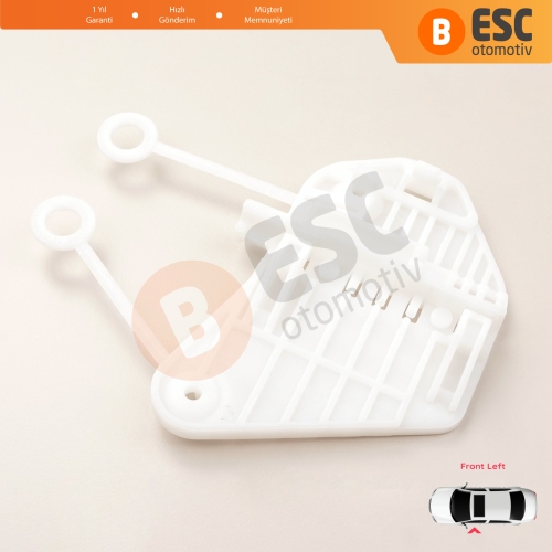 Smart Fortwo MK1 450 1998-2007 2/3-Kapı Coupe Cabrio Convertible C0002691V001 İçin Ön Sol Kapı Cam Kriko Tamir Klipsi