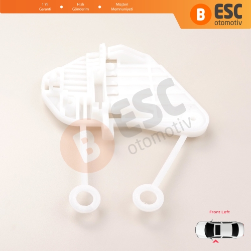 Smart Fortwo MK1 450 1998-2007 2/3-Kapı Coupe Cabrio Convertible C0002691V001 İçin Ön Sol Kapı Cam Kriko Tamir Klipsi