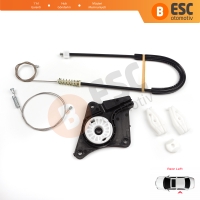 VW New Beetle 1Y7 2-Kapı Cabriolet Convertible CC 2003-2010 1Y0898291 İçin Elektrikli Arka Sol Cam Kriko Tamir Seti