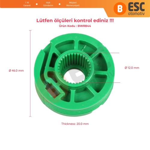 Audi A3 A4 A6 İçin Sağ Ön Cam Kriko Tamir Makarası