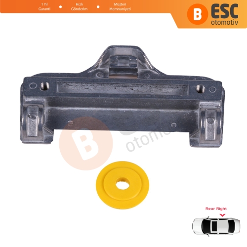 BMW 5 Serisi E39 1996-03/1999 4/5 Kapı Makyajsız Kasa 51358159836 İçin Arka Sağ Kapı Cam Kriko Tamir Ayağı