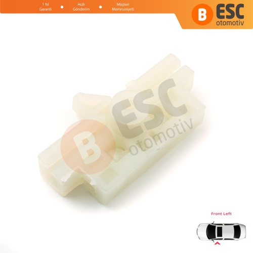 Fiat Fiorino Qubo MK3 225 Peugeot Bipper Citroen Nemo AA 2008-2024 MPV Van 9221EP İçin Ön Sol Cam Kriko Tamir Klipsi