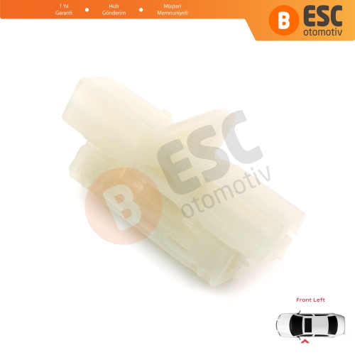 Fiat Fiorino Qubo MK3 225 Peugeot Bipper Citroen Nemo AA 2008-2024 MPV Van 9221EP İçin Ön Sol Cam Kriko Tamir Klipsi