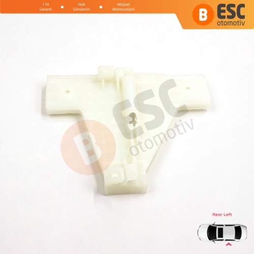 Audi A3 MK2 8P 8PA 8P1 2003-2013 4/5 Kapı 8P4839461 İçin Arka Sol Cam Kriko Tamir Klipsi