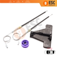 Audi A3 MK2 8P 8PA 8P1 2003-2013 4/5 Kapı 8P4839462 İçin Arka Sağ Cam Kriko Tamir Seti
