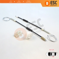 Mercedes S Class W140 1992-1999 4-Kapı Sedan 1407301146 İçin Arka Sol Cam Kriko Tamir Seti