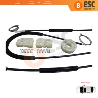 Citroen C4 Picasso MK1 UD Grand UA 2006-2013 MPV 9222CT İçin Elektrikli Ön Sağ Cam Kriko Tamir Seti