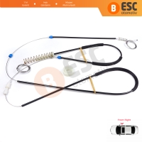 Mini Cooper MK1 R50 R52 R53 2001-2008 2/3 Kapı HB Convertible 51337039452 İçin Sağ Kapı Cam Kriko Tamir Seti
