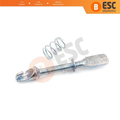 VW Polo Classic 6K 4/5 Kapı İçin Ön Kapı Kilit Tamir Seti 6K4 831 223B 71 mm