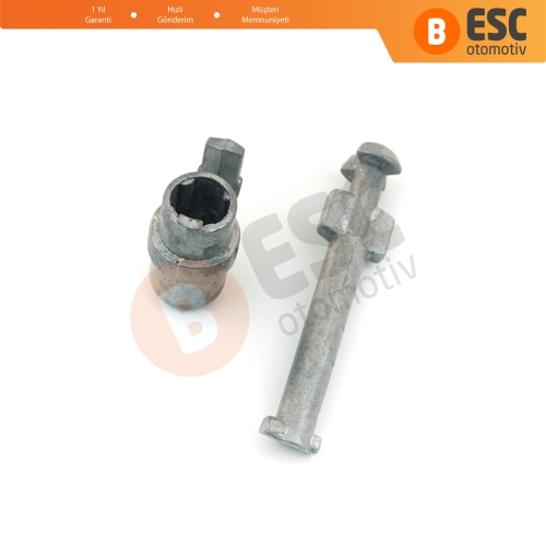 Mercedes W201 190 İçin Ön Kapı Kilidi Tamir Seti 44.8 mm 2017600977