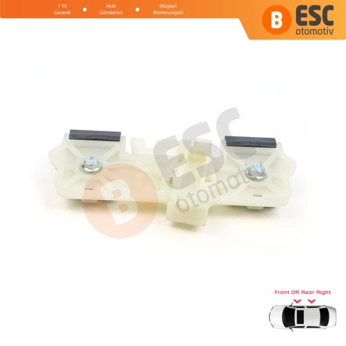 Ford Fiesta MK6 CB1 CCN JA8 JR8 2008-2017 4/5 Kapı 1568365 1567309 İçin Sağ Kapı Cam Kriko Tamir Klipsi