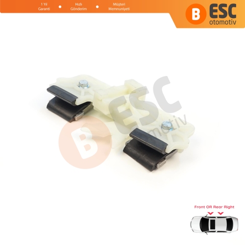 Ford Fiesta MK6 CB1 CCN JA8 JR8 2008-2017 4/5 Kapı 1568365 1567309 İçin Sağ Kapı Cam Kriko Tamir Klipsi