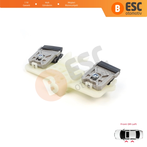 Ford Fiesta MK6 CB1 CCN JA8 JR8 2008-2017 4/5 Kapı 1573811 1568451 İçin Sol Kapı Cam Kriko Tamir Klipsi