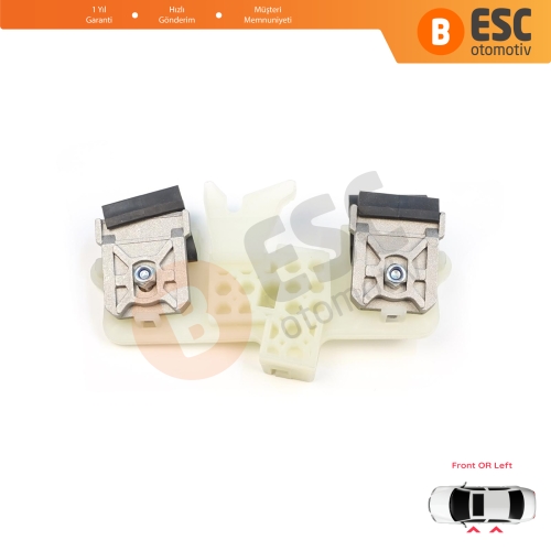 Ford Fiesta MK6 CB1 CCN JA8 JR8 2008-2017 4/5 Kapı 1573811 1568451 İçin Sol Kapı Cam Kriko Tamir Klipsi