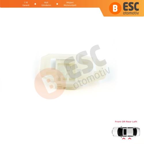 Renault Scenic Grand Scenic MK2 JM0/1 2003-2009 8200118777 İçin Ön veya Arka Sol Kapı Cam Kriko Tamir Klipsi
