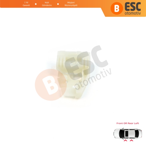 Renault Scenic Grand Scenic MK2 JM0/1 2003-2009 8200118777 İçin Ön veya Arka Sol Kapı Cam Kriko Tamir Klipsi