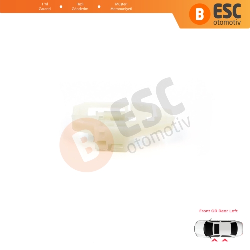 Renault Scenic Grand Scenic MK2 JM0/1 2003-2009 8200118777 İçin Ön veya Arka Sol Kapı Cam Kriko Tamir Klipsi