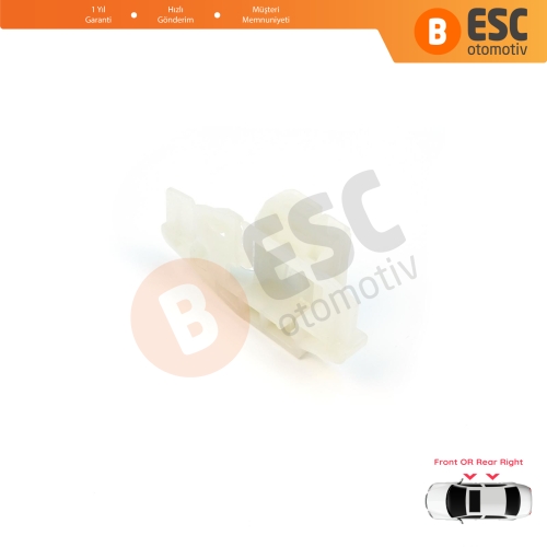 Renault Scenic Grand Scenic MK2 JM0/1 2003-2009 8200118775 İçin Ön veya Arka Sağ Kapı Cam Kriko Tamir Klipsi