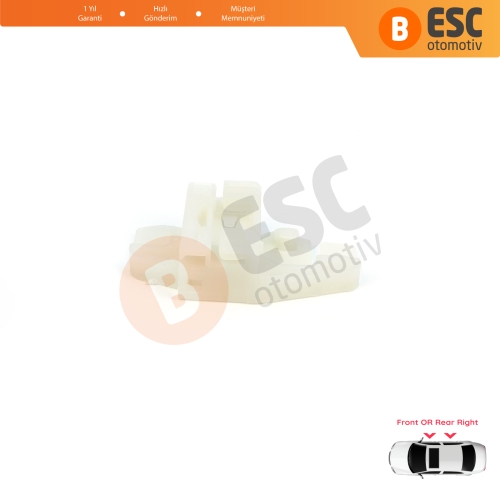 Renault Scenic Grand Scenic MK2 JM0/1 2003-2009 8200118775 İçin Ön veya Arka Sağ Kapı Cam Kriko Tamir Klipsi