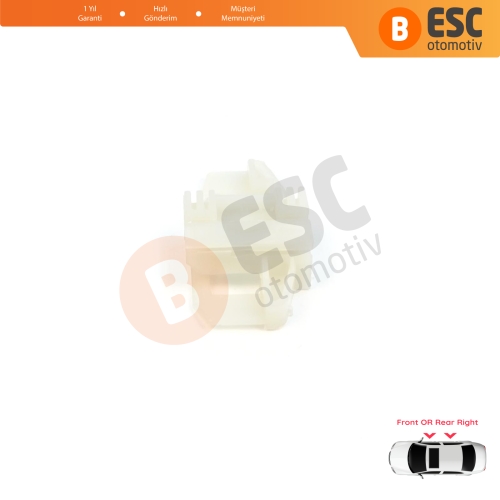 Renault Scenic Grand Scenic MK2 JM0/1 2003-2009 8200118775 İçin Ön veya Arka Sağ Kapı Cam Kriko Tamir Klipsi