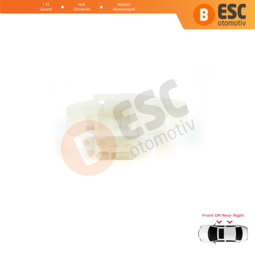 Renault Scenic Grand Scenic MK2 JM0/1 2003-2009 8200118775 İçin Ön veya Arka Sağ Kapı Cam Kriko Tamir Klipsi