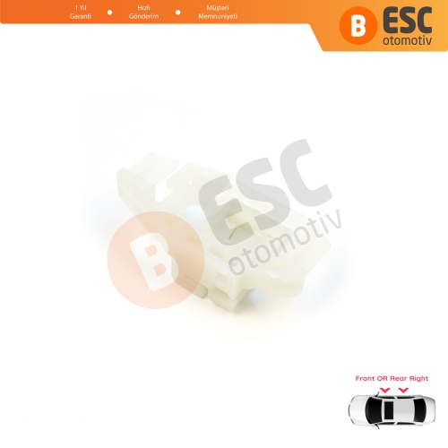 Renault Scenic Grand Scenic MK2 JM0/1 2003-2009 8200118775 İçin Ön veya Arka Sağ Kapı Cam Kriko Tamir Klipsi