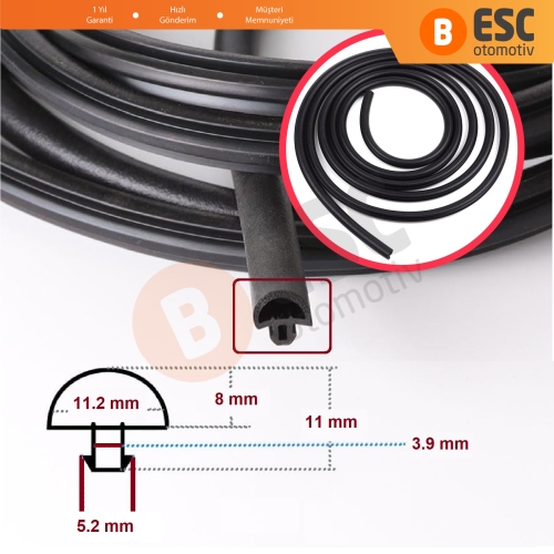 Jaguar XF X250 S-Type X200 XJ X350 X356 X358 XR841581 İçin Sunroof Cam Fitili