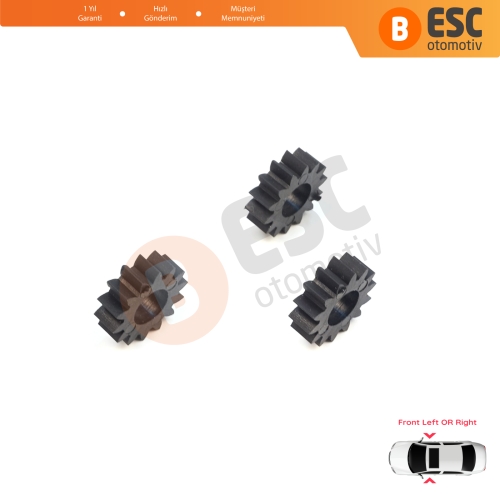 Ford Explorer MK4 Edge Mustang 2007-2014 Schukra 2010002F için Ön Koltuk Bel Desteği Motor Dişlisi