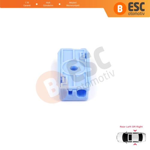 Porsche Carrera 911 996 997 1997-2013 2-Kapı Coupe Convertible İçin Elektrikli Arka Cam Kriko Tamir Klipsi