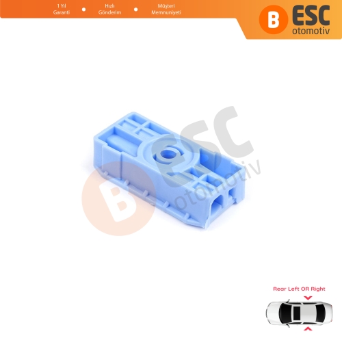 Porsche Carrera 911 996 997 1997-2013 2-Kapı Coupe Convertible İçin Elektrikli Arka Cam Kriko Tamir Klipsi
